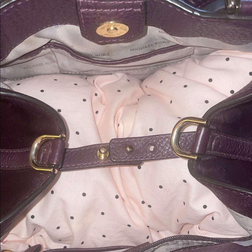 Michael Kors Brooklyn Handbag Bag Tote - Picture 11 of 16